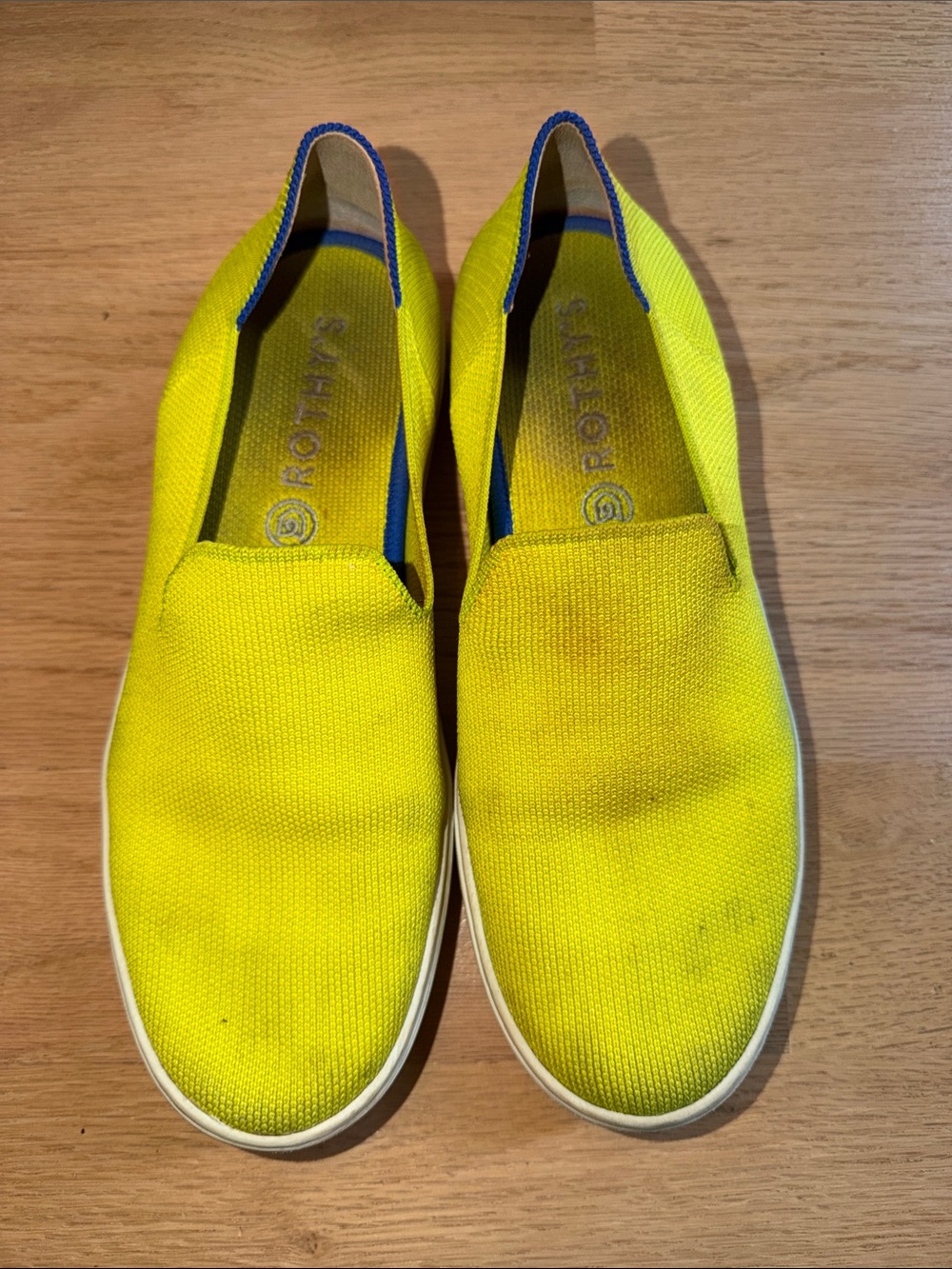 Rothy's Women's Slip-On Sneakers - Neon Green